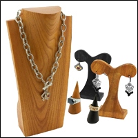 jewerly wooden displays
