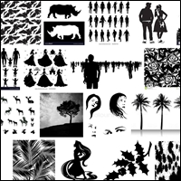misc silhouettes 200