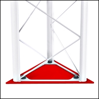 retail triangle truss base 200