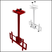 retail truss video monitor holders